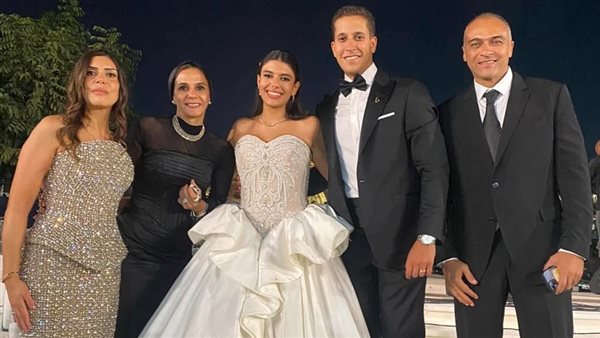 صور زفاف ابنة الشهيد محمد مبروك