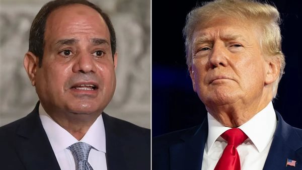 السيسي يتلقى اتصال هاتفي من الرئيس الامريكي 
