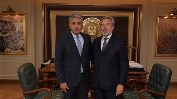وزير السياحة يستقبل سفير إيطاليا بالقاهرة والوفد المرافق له