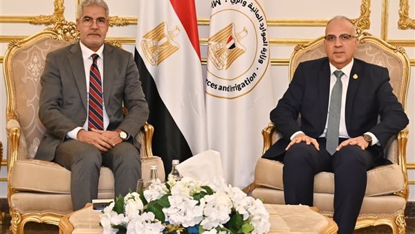 وزير الموارد المائية والرى  وزير الزراعة الموريتانى