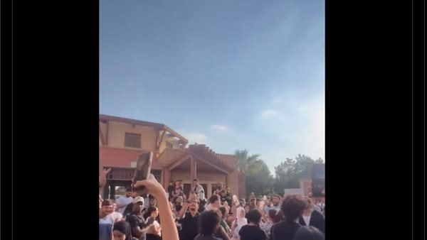احتجاجات بالجامعة الأمريكية