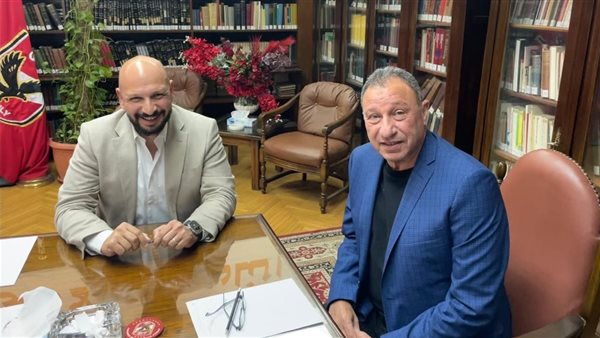 حازم هلال مع محمود الخطيب