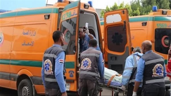 حادث تصادم سيارتين 