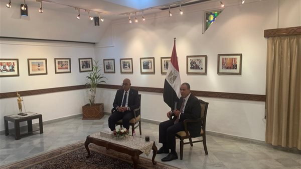 عبد العاطي يلتقي بممثلي الجالية المصرية بنيودلهي