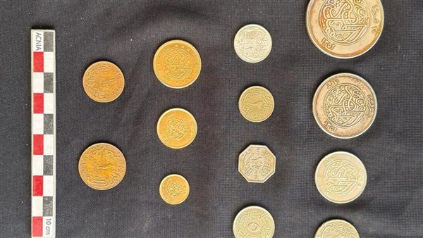 اكتشاف عملات تاريخية نادرة بالإسكندرية 