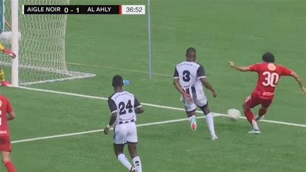 الهدف الأول للأهلي في شباك إيجل نوار البوروندي