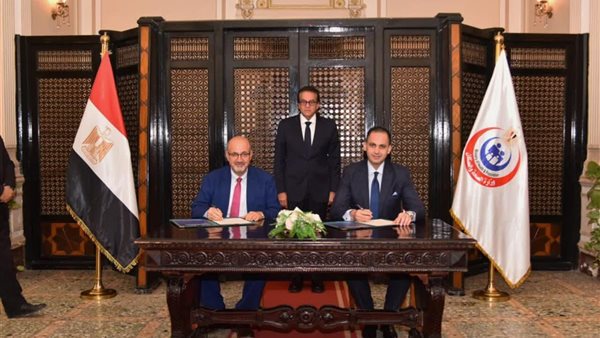 وزير الصحة يشهد توقيع بروتوكول مع بين مصر والصحة العالمية 