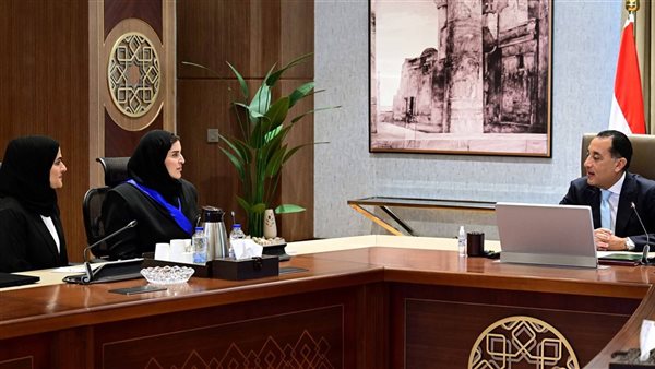 مدبولي يلتقي وزيرة التعاون الدولي القطرية 