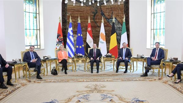 القمة المصرية الأوروبية