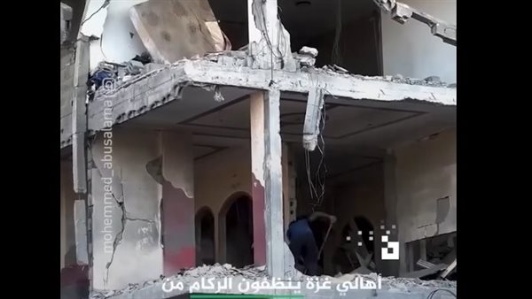 إعمار غزة بأيدي أهلها