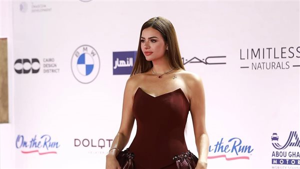 هنادي مهنا في حفل ختام مهرجان الجونة السينمائي الدولي في دور