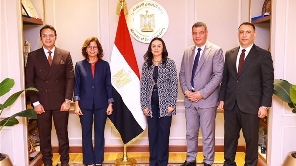 وزيرة التضامن تلتقي المدير التنفيذي للأكاديمية الوطنية