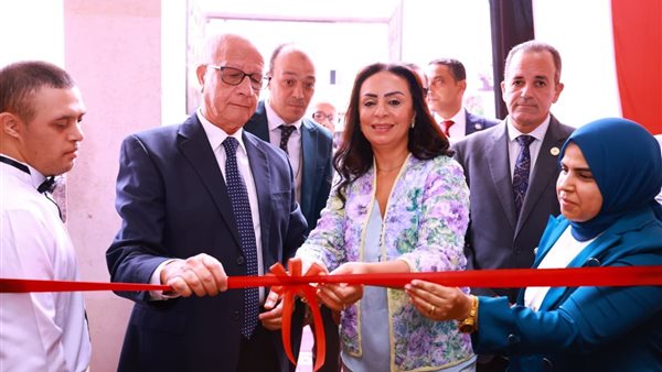 وزيرة التضامن الاجتماعي تفتتح المجمع الشامل لخدمات الإعاقة