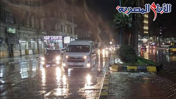 أمطار في الإسكندرية الان