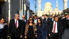 وزراء التضامن والتنمية المحلية والأوقاف يتفقدون أعمال تطوير محيط مسجد السيد البدوي