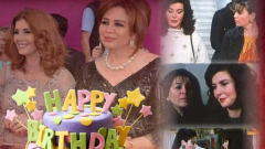 جميلة الجميلات، إلهام شاهين تهنئ ميرفت أمين بعيد ميلادها الـ ٧٩