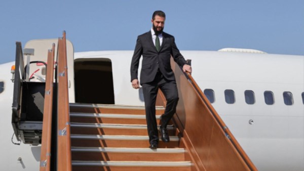 أحمد الشرع الرئيس السوري المؤقت 