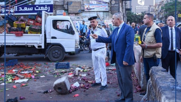 جانب من جولة محافظ الإسكندرية
