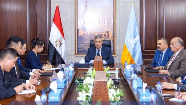 جانب من اجتماع محافظ الإسكندرية اليوم