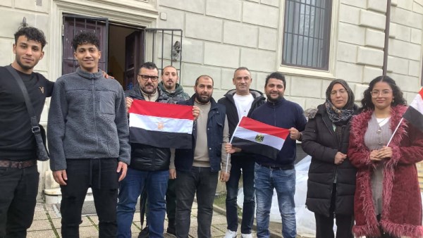 الجالية المصرية في روما
