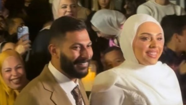 جانب من حفل زفاف ابنة محمد هنيدي