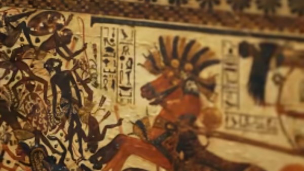 أول قطعة آثرية أخرجها استخرجت من مقبرة توت عنخ آمون 