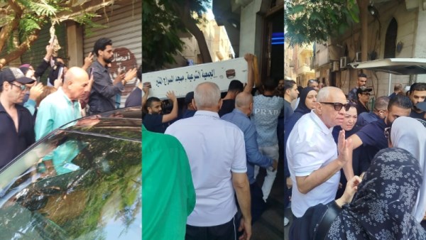جنازة السيناريست أحمد عبدالله
