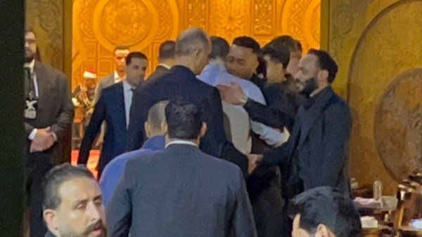 عزاء والد محمد رمضان 