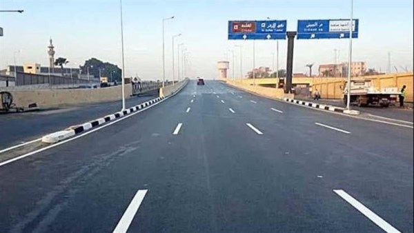 رفع كمر كوبري تقاطع محور صلاح سالم الجديد