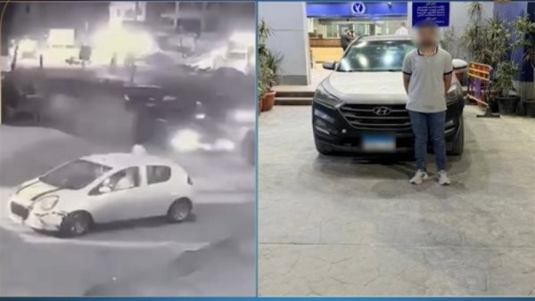 حادث إصابة 3 أشخاص من طلاب الجامعة الحديثة