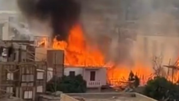 حريق لوكيشن تصوير