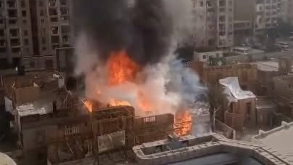حريق لوكيشن مسلسل الكينج