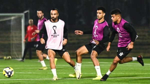 مران قوي لمنتخب مصر 