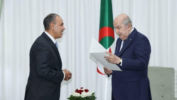 لقاء وزير الخارجية مع رئيس الجزائر