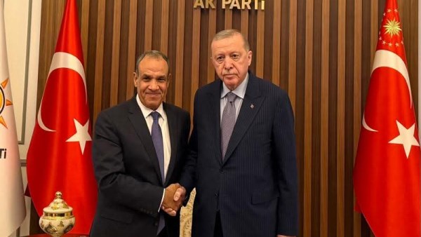 لقاء وزير الخارجية بـ رئيس تركيا