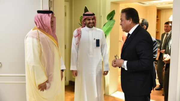 الدكتور خالد عبدالغفار و الدكتور حسين بن عبدالله التركي