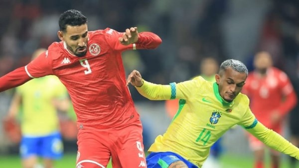 مباراة تونس والبرازيل