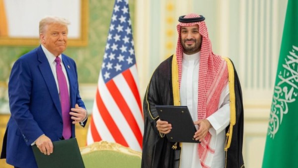 الأمير محمد بن سلمان والرئيس الأمريكي 