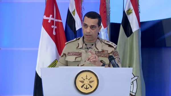 العميد أركان حرب غريب عبدالحافظ، المتحدث العسكري باسم القوات المسلحة