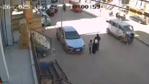 حادث دهس فتاتين بالقاهرة