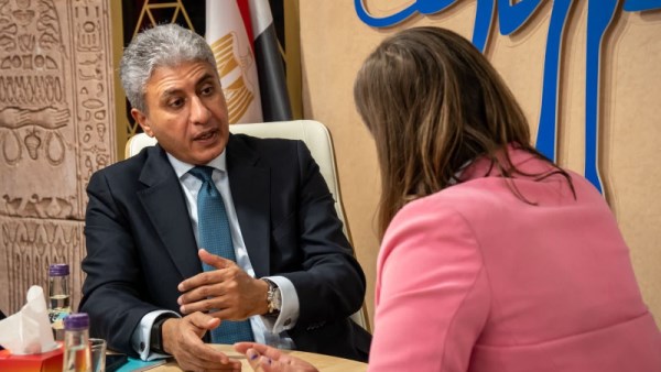 جانب من لقاء وزير السياحة اليوم