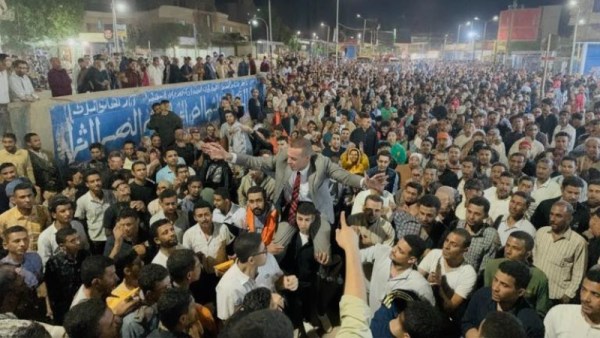 جانب من مليونية دعم عماد الريس بالقليوبية 