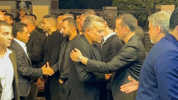 مجلس الأهلي في عزاء محمد صبري