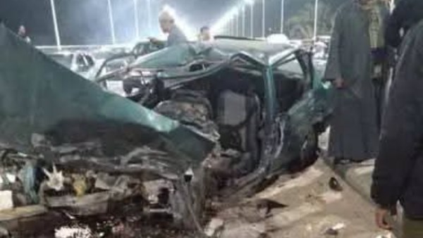 حادث كوبري الواسطى بأسيوط