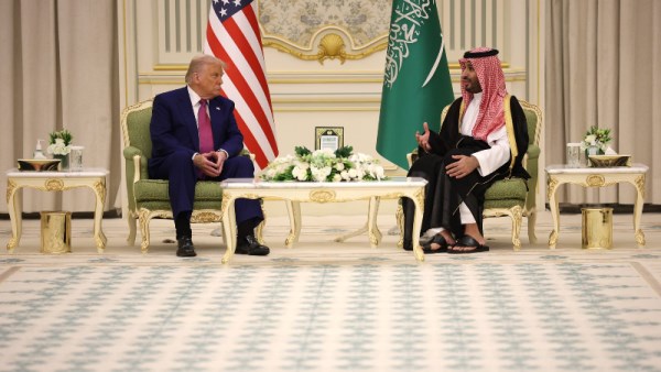 بن سلمان وترامب 