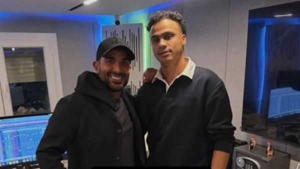 أحمد سعد ومصطفى حدوته 