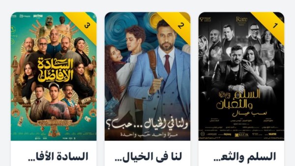ايرادات الافلام