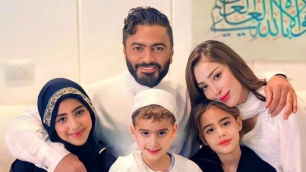 تامر حسني وبسمة بوسيل