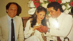خالد سرحان يقدم العزاء لأسرة الزعيم عادل إمام في وفاة شقيقته إيمان إمام