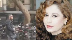 وصول عمر الفيشاوي نجل الراحلة سمية الألفي إلى المستشفى لتوديعها